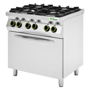 CUISINIÈRE À GAZ AVEC FOUR ÉLECTRIQUE CC74GFEV